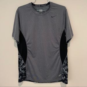 Grey Nike Pro Tshirt